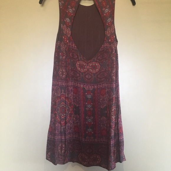 Ecote Mini Dress with Cutout Back - Picture 3 of 4